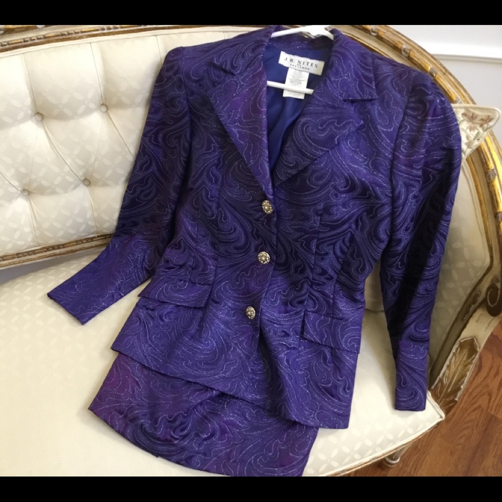 J.R. Nites skirt suit